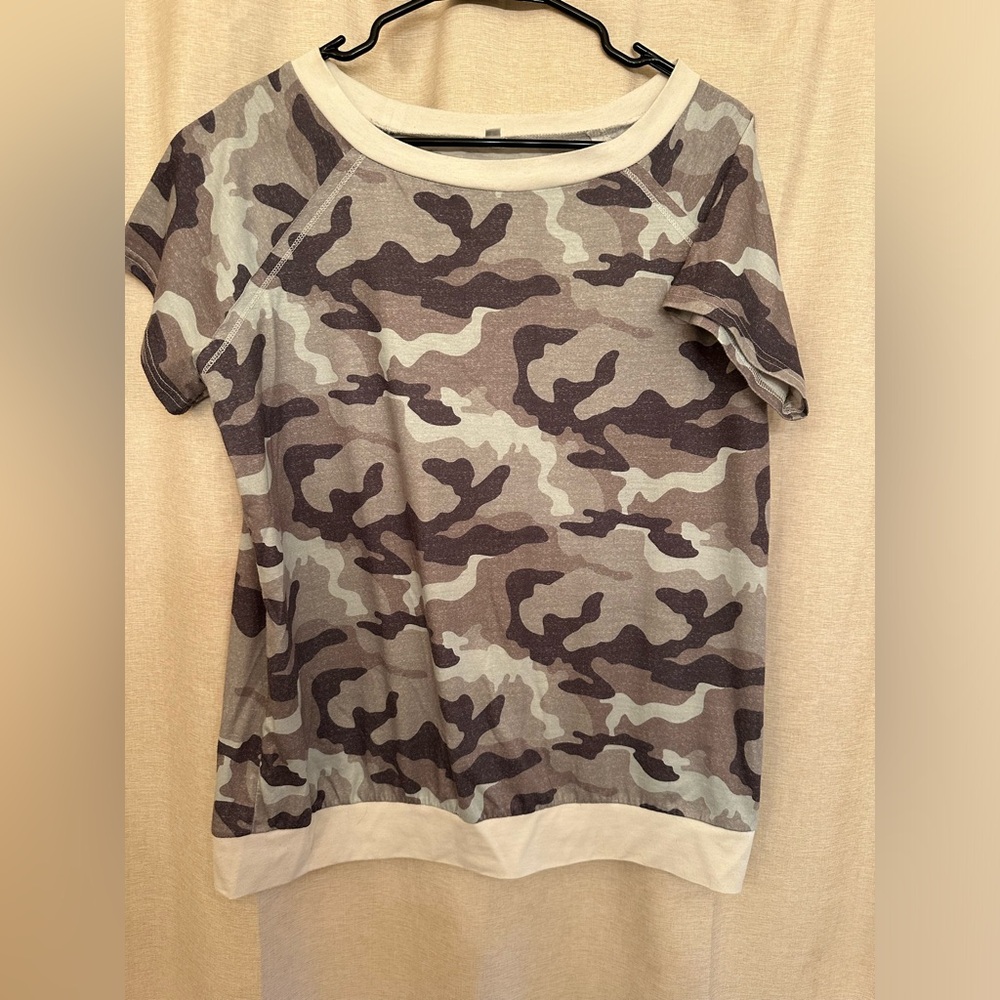 Woman’s Camo Top